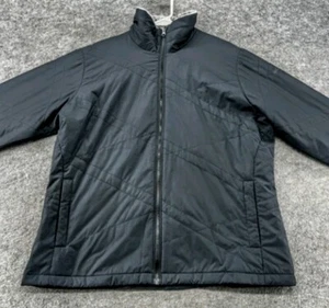 Columbia Jacket Womens 1X Black Full Zip Furr Trim Interchange Puffer Coat - Picture 1 of 11