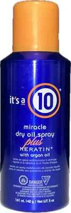 It's a 10 miracle dry oil spray plus keratin with argan oil 5 oz - Picture 1 of 1