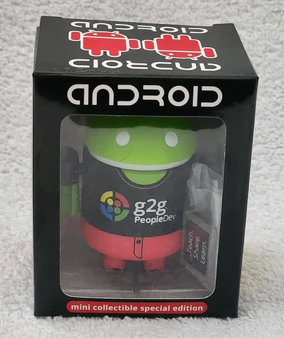 ANDROID MINI COLLECTIBLE G2G PEOPLE DEV FIGURE - SPECIAL EDITION - NIB Cover