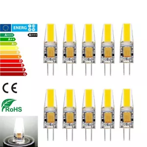 10 x G4 LED bulbs 6W COB AC DC12V Cool white lights Capsule replacement lamps - Picture 1 of 3