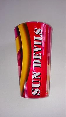 Arizona State Sun Devils Glass 12 oz ASU 6" Cup Pac 12 Drinking Soda University Cover