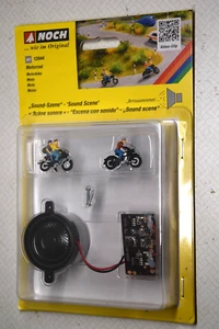 Noch 12844 Elektronik Motorad-Sound + 2 Motoradfahrer - Bild 1 von 1