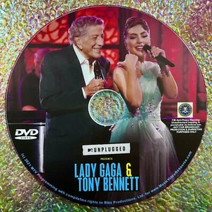 MTV Unplugged Presents Lady Gaga and Tony Bennett December 16th 2021 DVD - Picture 1 of 4