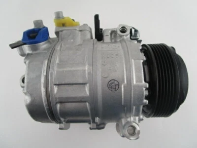 A/C Compressor OEM Denso 7SBU17C for BMW 128i 3.0L - 2008 to 2013 QR - Image 1 of 4
