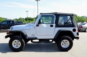 Jeep Wrangler TJ 97-06 de repuesto techo blando con ventanas transparentes - Imagen 1 de 1