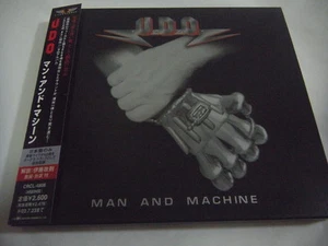 U.D.O.-Man And Machine JAPAN 1st.Press w/OBI BOX 2 Bonus Tracks Accept Scorpions - Picture 1 of 12
