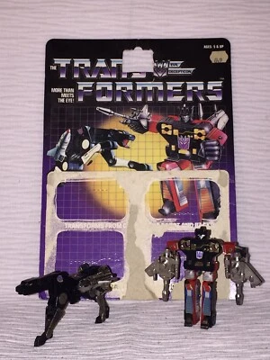 复古套装(松散,100% Comp.) 1984年Takara G1变形金刚磁带Ravage/Rumble — 第 1/4 张图片