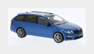 1:43 IXO ŠKODA OCTAVIA III RS SW STATION WAGON 2017 BLUE MET CLC518N.22