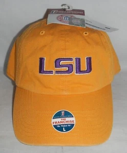 LSU Louisiana State University Tigers Logo Twins Enterprise Baseball Hat Cap LG - Picture 1 of 5