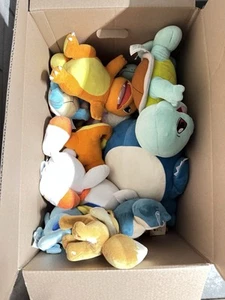 Lot Of Pokemon Plush 12lbs Various Sizes And Characters Stuffed Animals - Imagen 1 de 4