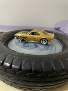 BOT WHEELS 67 CAMARO GOLD/REAL RIDERS FACTORY PROTOTYPE MINT!   - Picture 1 of 12