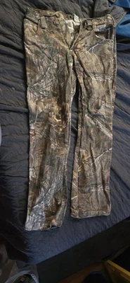 Real Tree Camo Jeans 32x32 Hunting Camoflauge Pattern - Image 1 of 2