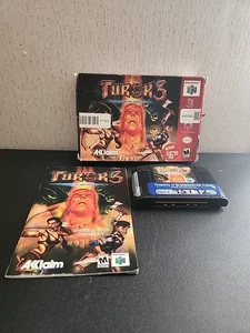 Turok 3: Shadow Of Oblivion Nintendo 64 Originalverpackt Handbuch und Cartridge Blockbuster - Bild 1 von 8