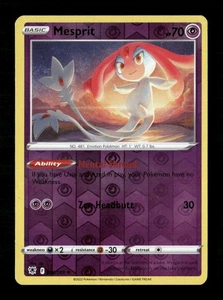 Mesprit Reverse Holo Holo Rare SWSH10: Astral Radiance 066/189 LP Pokemon LP - Bild 1 von 2