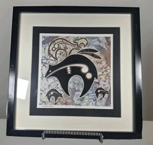 Fetish Bear Art Print Artist Signed & Framed 13 X 13 1/2 Barbara Boedeker 24/25 - Picture 1 of 8