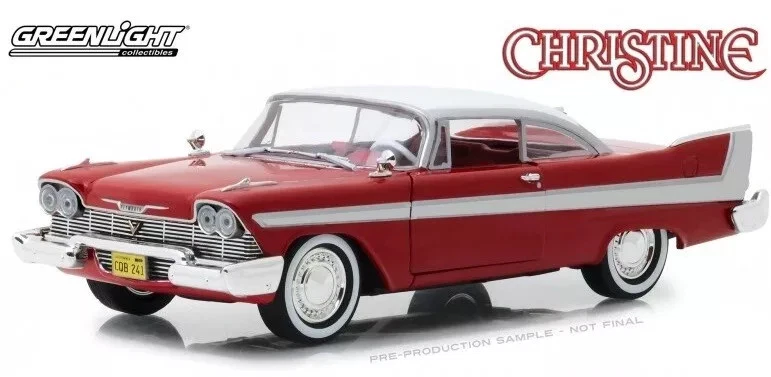 PLYMOUTH Fury 1958 - Christine 1983 - 1:24 Greenlight 84071 - Photo 1/3