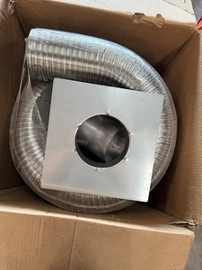 FOREVER VENT 6 INCH DIAMETER SMOOTHWALL STAINLESS STEEL CHIMNEY LINER KITS 20 FT - Picture 1 of 5