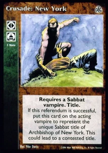Crusade: New York [Third set] - VTES card - Picture 1 of 2