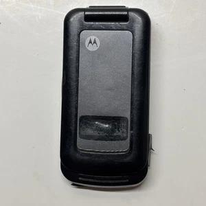 Motorola i Serie i410 - Schwarz & Grau Boost Handy Sehr Selten iDEN Klapphandy Y2K - Bild 1 von 13