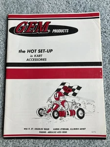 1971 G.E.M. Products Go Kart Accessories Catalog McCulloch Exhaust Manifolds 24p - Picture 1 of 5
