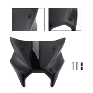 Kunststoff Windschild Windschutzscheibe für YAMAHA MT-09 MT09 2024-2025 Schwarz - Picture 1 of 12