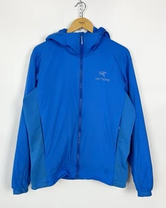 Arc’teryx Men’s Atom LT Hoody Jacket Long Sleeve Light Blue Size Medium Top - Picture 1 of 18