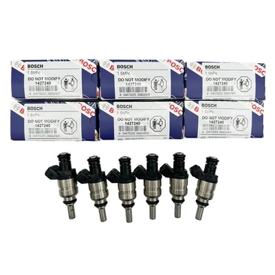 ​​​6PCS Fuel Injectors 1427240 For 99-06 BMW 320i 325ci 325i 325xi 525i X3 Z3 Z4 Foto 1 de 4