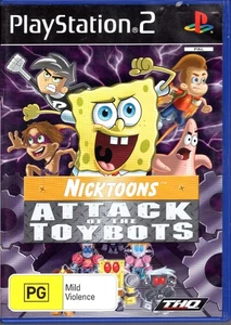 Nicktoons Attack of The Toybots - PlayStation 2 PS2 - No Manual - Picture 1 of 2