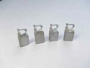 Bunker ad olio scala HO per modellismo ferroviario ferroviario di Century Foundry (2101) - Foto 1 di 2