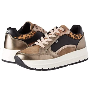 Scarpa scarpe da ginnastica sneakers Xti 43127 bronzo leopardo leopardato donna - Foto 1 di 6