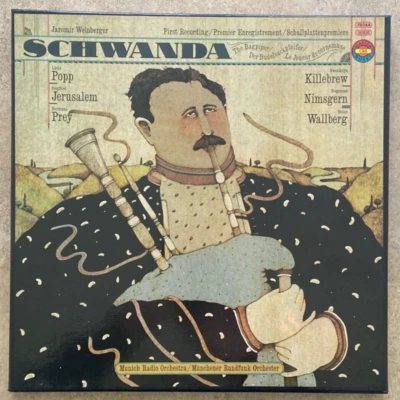 JAROMIR WEINBERGER  Schwanda The Bagpiper 3-LP BOX SET w/ BOOK!!! Gorgeous! - Image 1 of 4