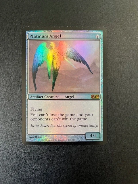 MTG- Platinum Angel x1 - M10 FOIL - Image 1 of 1