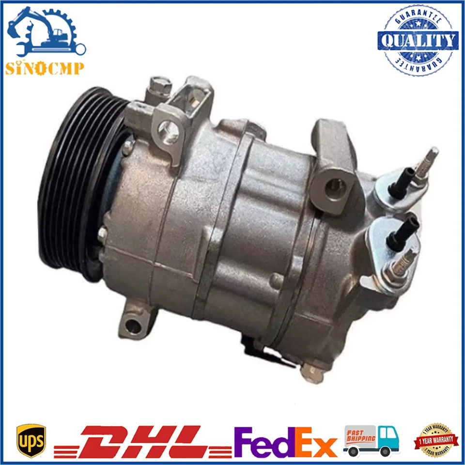Compresor de aire acondicionado para Peugeot 308 408 508 Partner Tepee RCZ 6SEL16 DHL Foto 1 de 1