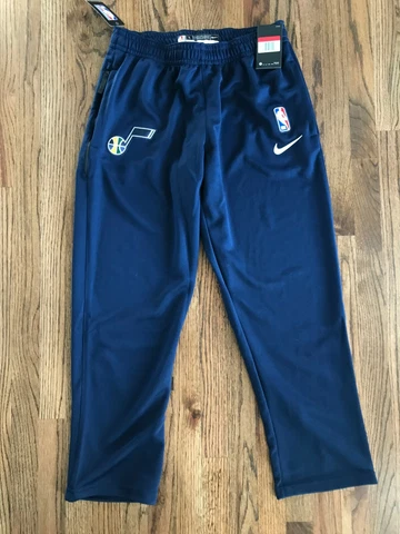 62 Nike Utah Jazz Game Warm-Up Navy Pants Sz S-3XL, LT Cover