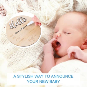 Gender Reveal Sign For Baby Birth: 3Pcs It's A Boy Girl & Hello World Announ GF - Picture 1 of 8
