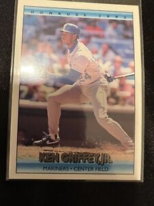 KEN GRIFFEY JR. #165#24Error Cards 1992 Donruss Baseball "No Dot After Inc" RARE