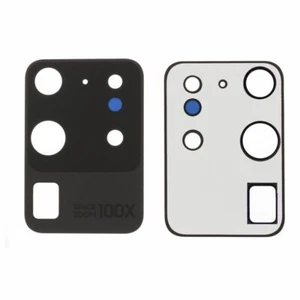 Kameraglas Ersatz mit Kleber zu Samsung Galaxy S20 Ultra/5G Kamera Glas Camera - Bild 1 von 8