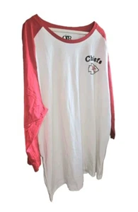 Kansas City Chiefs Men's Darius Rucker Collection Red/White Raglan T-Shirt 2XL - Picture 1 of 10
