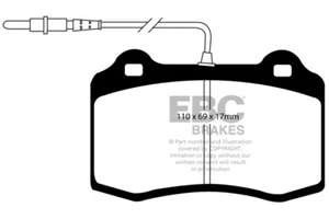 EBC Ultimax Front Brake Pads for Peugeot 406 Coupe 3.0 (97 > 04) - Picture 1 of 1