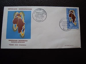 REPUBLIQUE CENTRAFRICAINE - enveloppe 1er jour 30/11/1963 (B3) - Picture 1 of 1