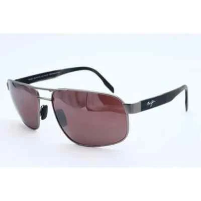 Очки солнцезащитные Maui Jim WHITEHAVEN MJ 776-14A темно-серые поляризованные красные - Изображение 1 из 4