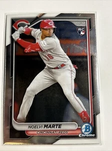 2024 Bowman Chrome Noelvi Marte (RC) #4 Reds - Picture 1 of 2