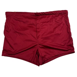 Maillot de bain vintage Enkay collection homme XXXL rouge coupe boîte maillot de bain short - Photo 1/11