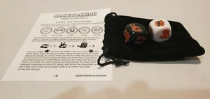 Lootcrate Exclusive ROCK PAPER SCISSORSS Würfelspiel mit schwarzem Samtbeutel Neu - Bild 1 von 7