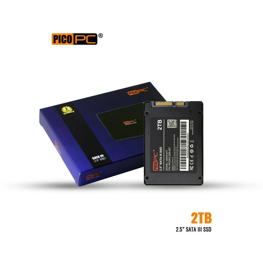  2TB/1TB/512GB  2.5" SATA 3.0 SSD 3D NAND Solid State Drive PICOPC - Image 1 of 4