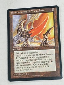 MTG Red Mana Battery (Italian Legends/Artifact/U) - BGM - Picture 1 of 2