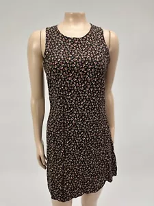 Vintage 90's Ripe California Dress Women's Rayon Floral Sleeveless Mini G4-5 - Bild 1 von 6
