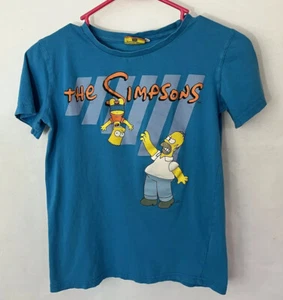 The Simpsons Bart Simpson T-Shirt Size 146/152 Youth Size 14 Bart And Homer 2013 - Picture 1 of 11