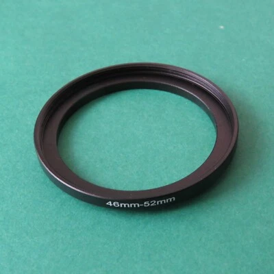 46mm-52mm Stepping Step Up Male-Female Filter Ring Adapter 46mm-52mm - Image 1 of 2