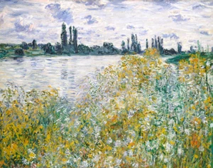 Île aux Fleurs near Vétheuil by Claude Monet Art Print 11"x14" - Picture 1 of 4